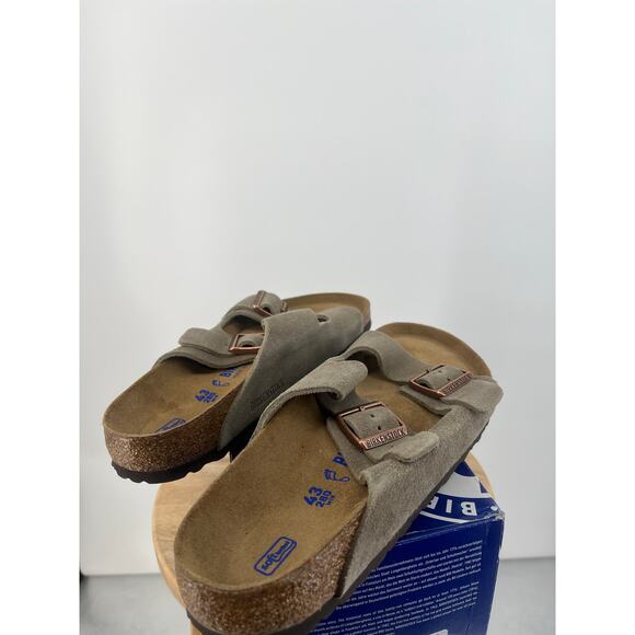 Birkenstock Arizona BS Men's 10 EU 43 Taupe Regular fit - Picture 3 of 5